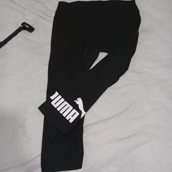 PUMA Womens Cropped Leggings Size Large - Picture 5 of 7